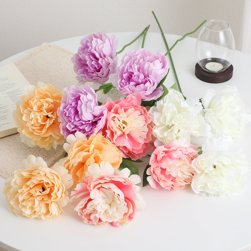 Elegant Artificial Peony Bouquet | Kelmera