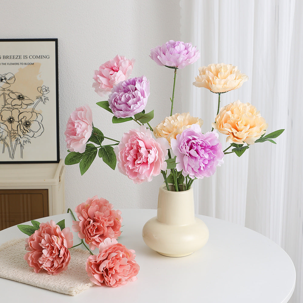 Elegant Artificial Peony Bouquet | Kelmera