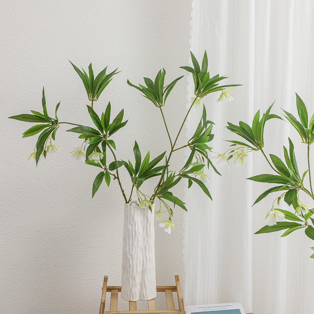 Elegant Artificial Plant with Flowers | Kelmera
