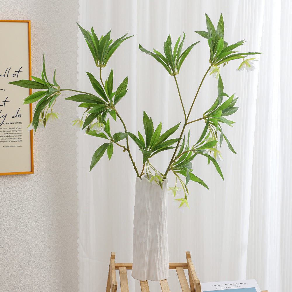 Elegant Artificial Plant with Flowers | Kelmera
