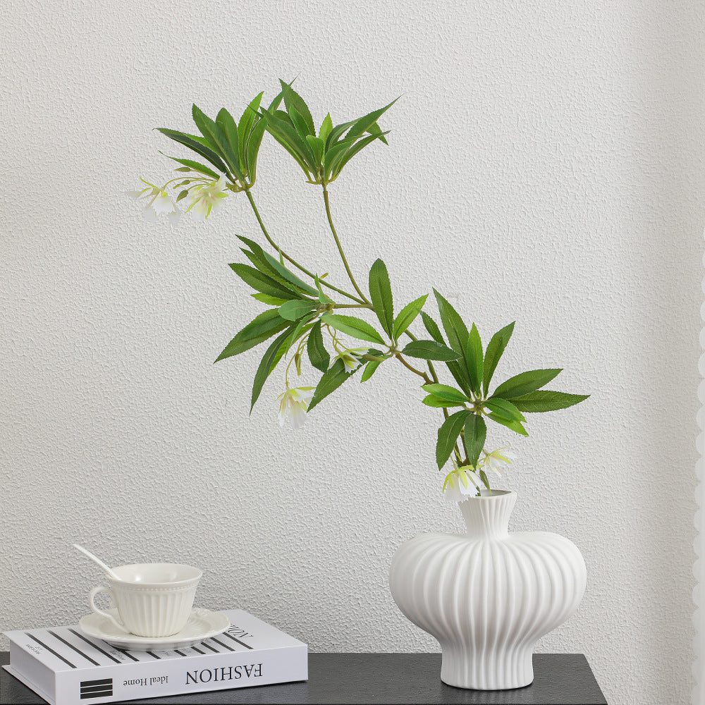 Elegant Artificial Plant with Flowers | Kelmera