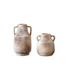 Elegant Ceramic Flower Vase White Black Beige | Kelmera