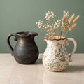 Elegant Ceramic Jug with Floral Patterns | Kelmera