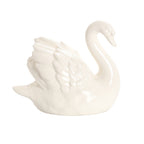 Elegant Ceramic Swan Figure | Kelmera