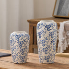 Elegant Ceramic Vase in Floral Pattern | Kelmera