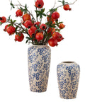 Elegant Ceramic Vase in Floral Pattern | Kelmera