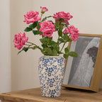 Elegant Ceramic Vase in Floral Pattern | Kelmera