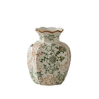 Elegant Ceramic Vase with Floral Pattern | Kelmera