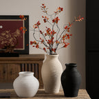 Elegant Ceramic Vase with Textured Design | Kelmera
