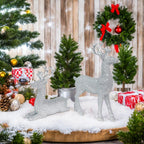 Elegant Christmas Decoration in the Form of Reindeer | Kelmera