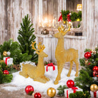 Elegant Christmas Decoration in the Form of Reindeer | Kelmera