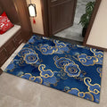 Elegant Cloud Motif Area Mat | Kelmera