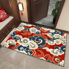 Elegant Cloud Motif Area Mat | Kelmera
