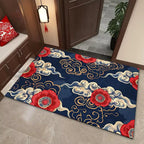 Elegant Cloud Motif Area Mat | Kelmera
