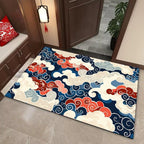 Elegant Cloud Motif Area Mat | Kelmera