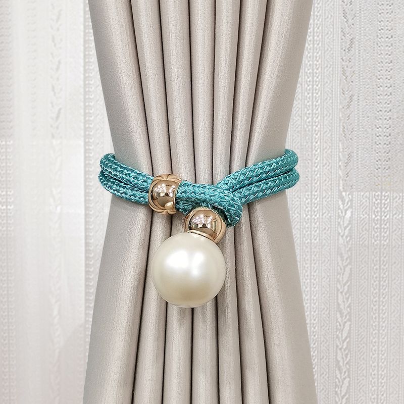 Elegant Curtain Tieback with Decorative Pearl | Kelmera