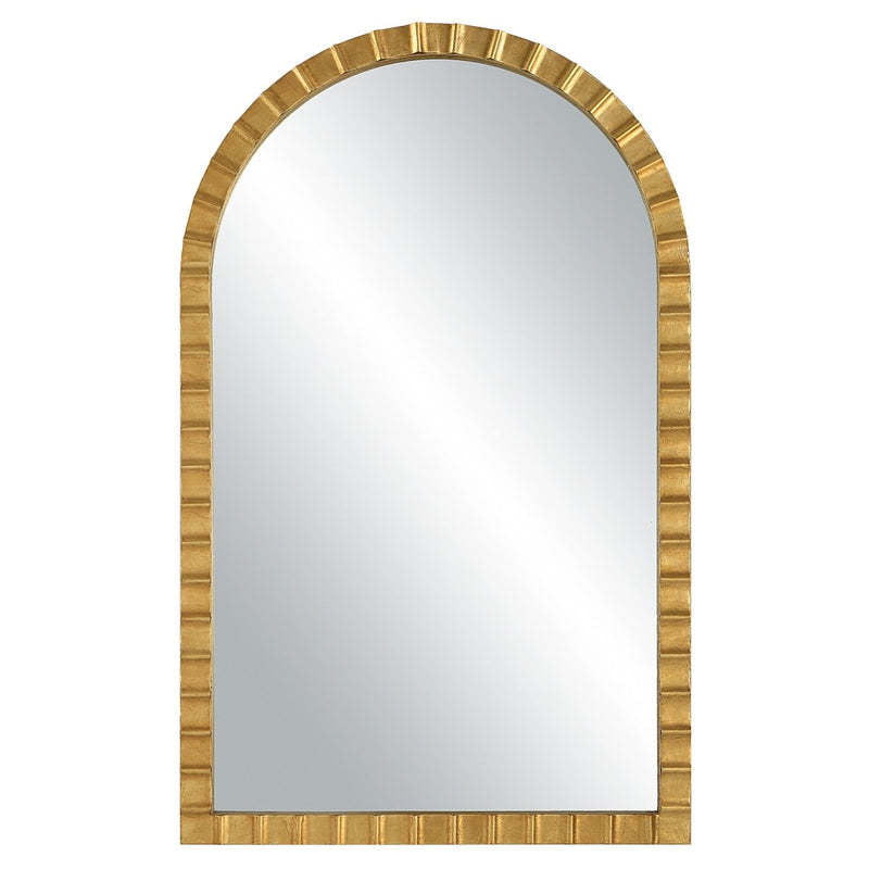 Elegant Curved Decorative Wall Mirror | Kelmera