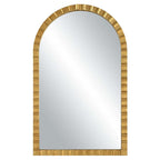 Elegant Curved Decorative Wall Mirror | Kelmera
