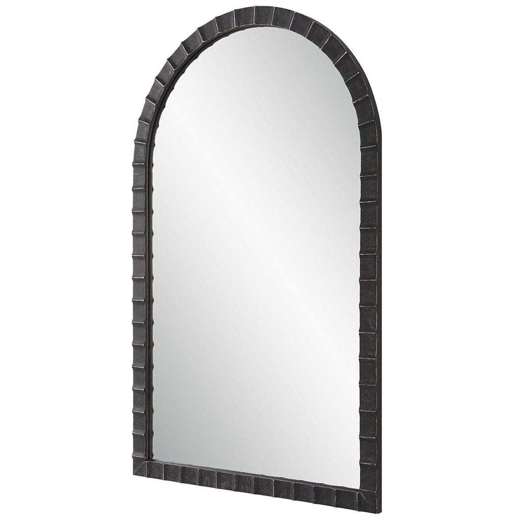 Elegant Curved Decorative Wall Mirror | Kelmera