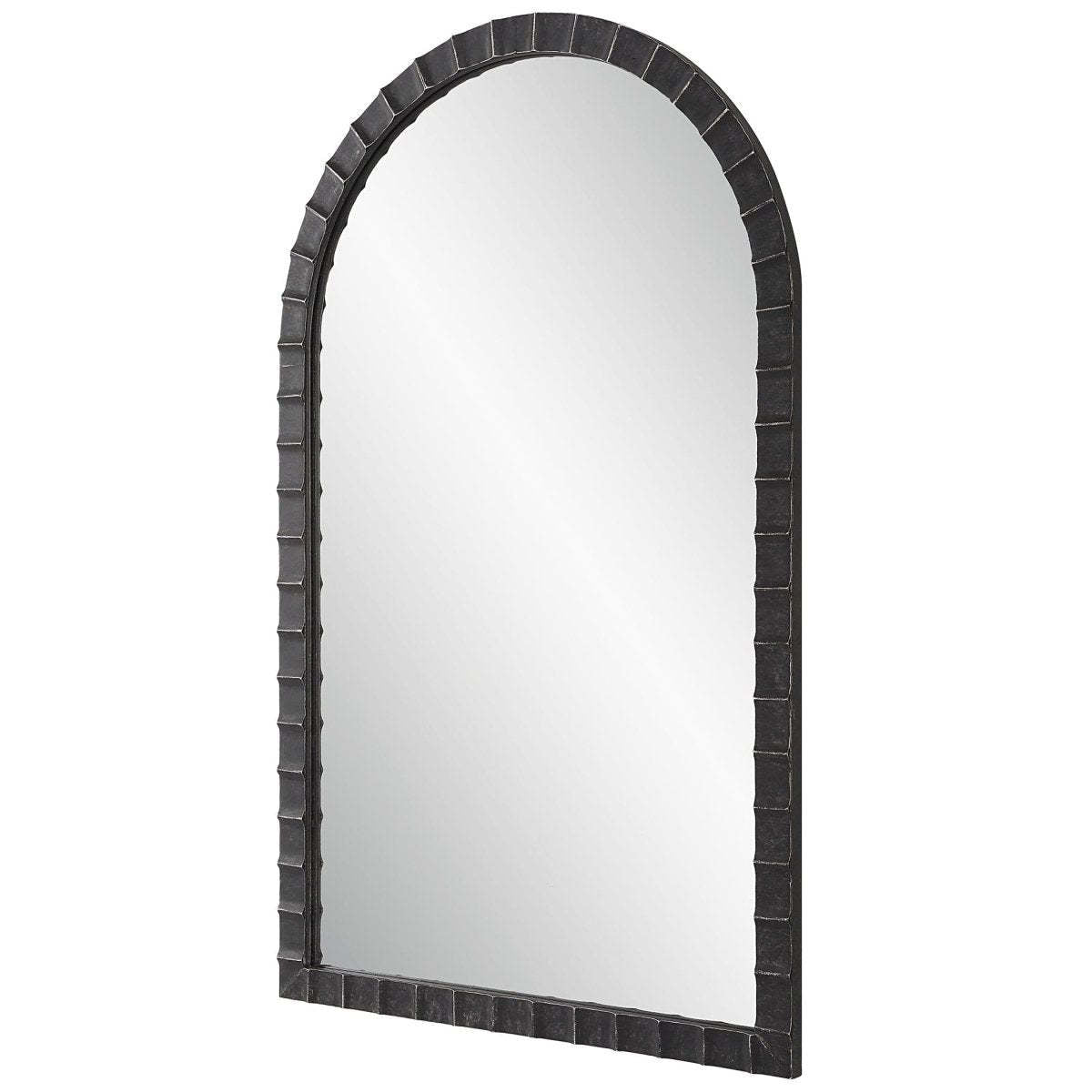 Elegant Curved Decorative Wall Mirror | Kelmera