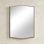 Elegant Curved Wall Mirror | Kelmera