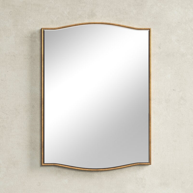 Elegant Curved Wall Mirror | Kelmera