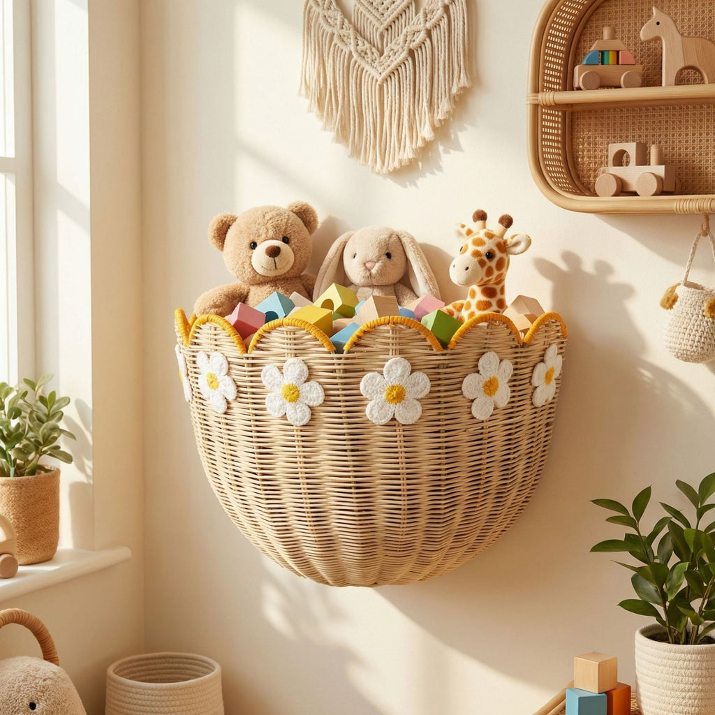 Elegant Decoration Basket in Blossom Style | Kelmera