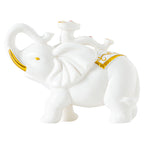 Elegant Elephant Figure made of High-Quality Ceramic | Kelmera