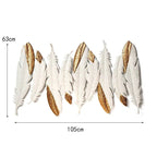 Elegant Feather Wall Art | Kelmera