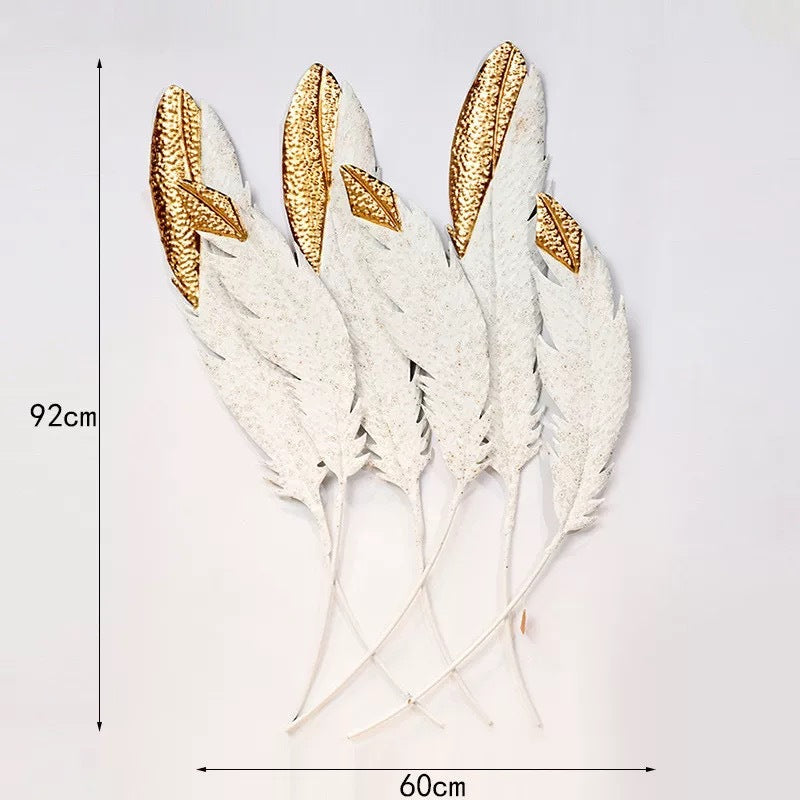 Elegant Feather Wall Art | Kelmera