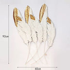 Elegant Feather Wall Art | Kelmera