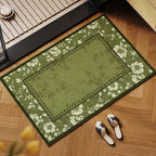 Elegant Floral Pattern Indoor Area Rug | Kelmera