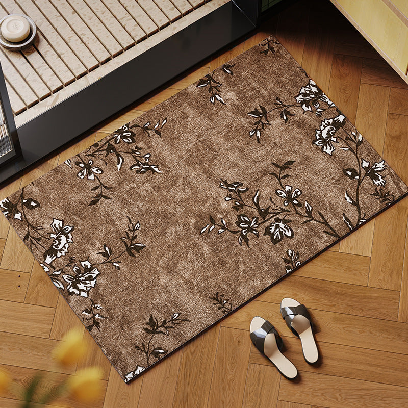 Elegant Floral Pattern Indoor Area Rug | Kelmera