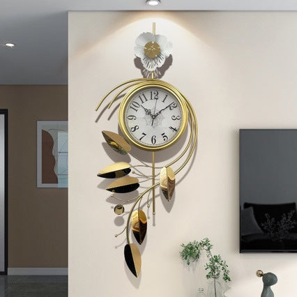 Elegant Floral Wall Clock | Kelmera