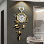 Elegant Floral Wall Clock | Kelmera
