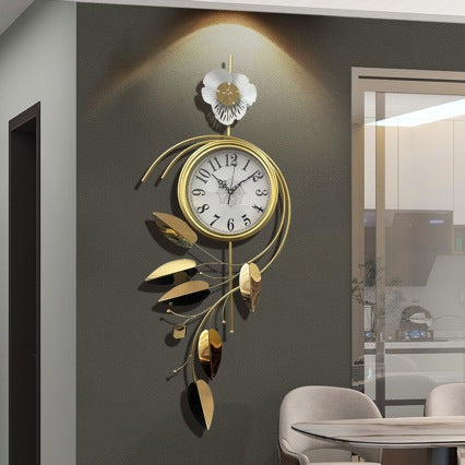 Elegant Floral Wall Clock | Kelmera