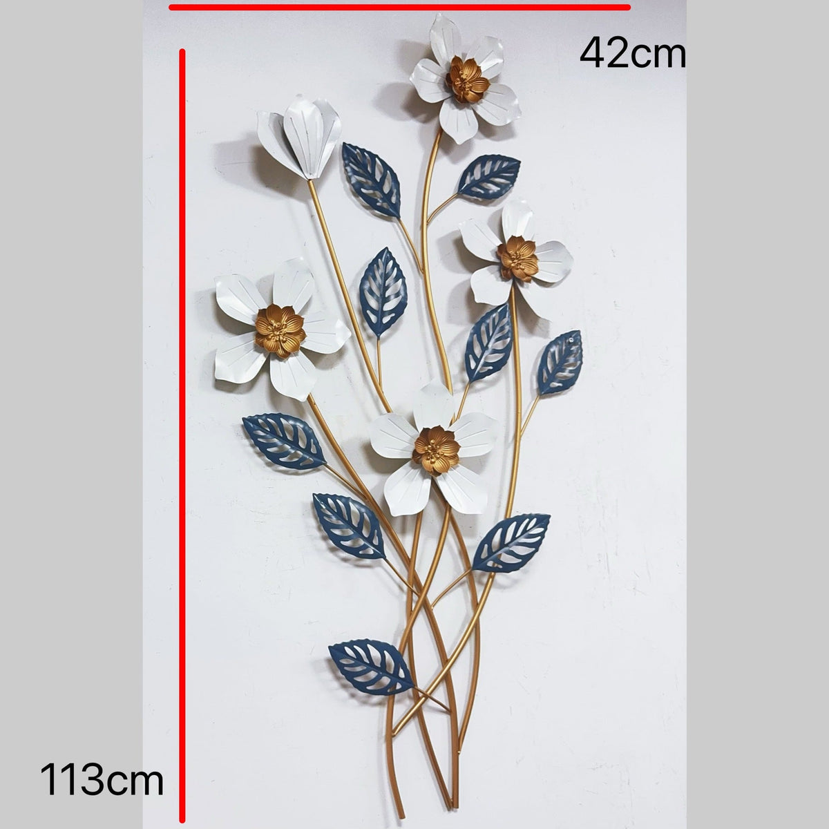 Elegant Floral Wall Sculpture | Kelmera