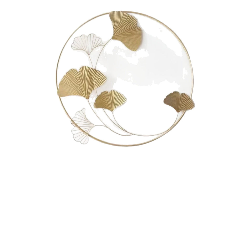 Elegant Ginkgo Leaf Decorative Wall Art Sculpture | Kelmera