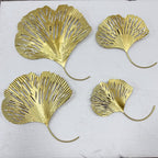 Elegant Ginkgo Leaf Wall Art Hooks | Kelmera