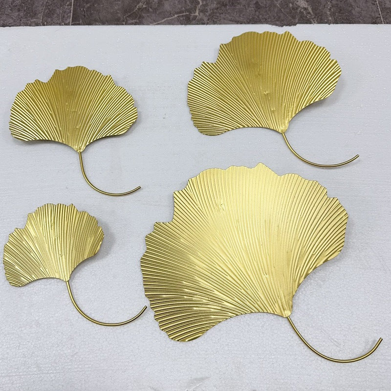 Elegant Ginkgo Leaf Wall Art Hooks | Kelmera