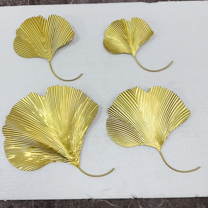 Elegant Ginkgo Leaf Wall Art Hooks | Kelmera