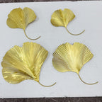 Elegant Ginkgo Leaf Wall Art Hooks | Kelmera