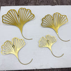 Elegant Ginkgo Leaf Wall Art Hooks | Kelmera