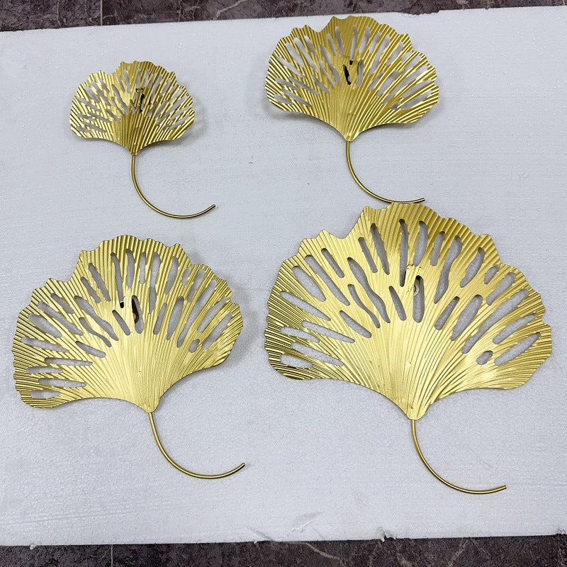 Elegant Ginkgo Leaf Wall Art Hooks | Kelmera