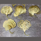 Elegant Ginkgo Leaf Wall Art Hooks | Kelmera
