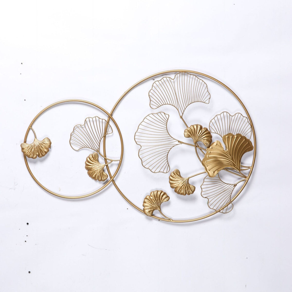 Elegant Ginkgo Leaf Wall Art Sculpture | Kelmera