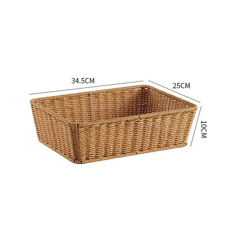Elegant Handmade Rectangular Woven Storage Basket | Kelmera