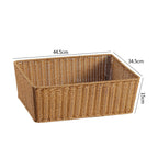 Elegant Handmade Rectangular Woven Storage Basket | Kelmera