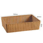 Elegant Handmade Rectangular Woven Storage Basket | Kelmera
