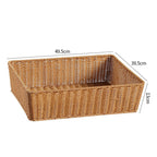 Elegant Handmade Rectangular Woven Storage Basket | Kelmera